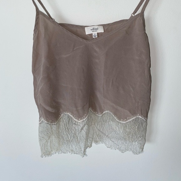 Aritzia Wilfred Silk Chimere Cami Tank - Picture 3 of 4